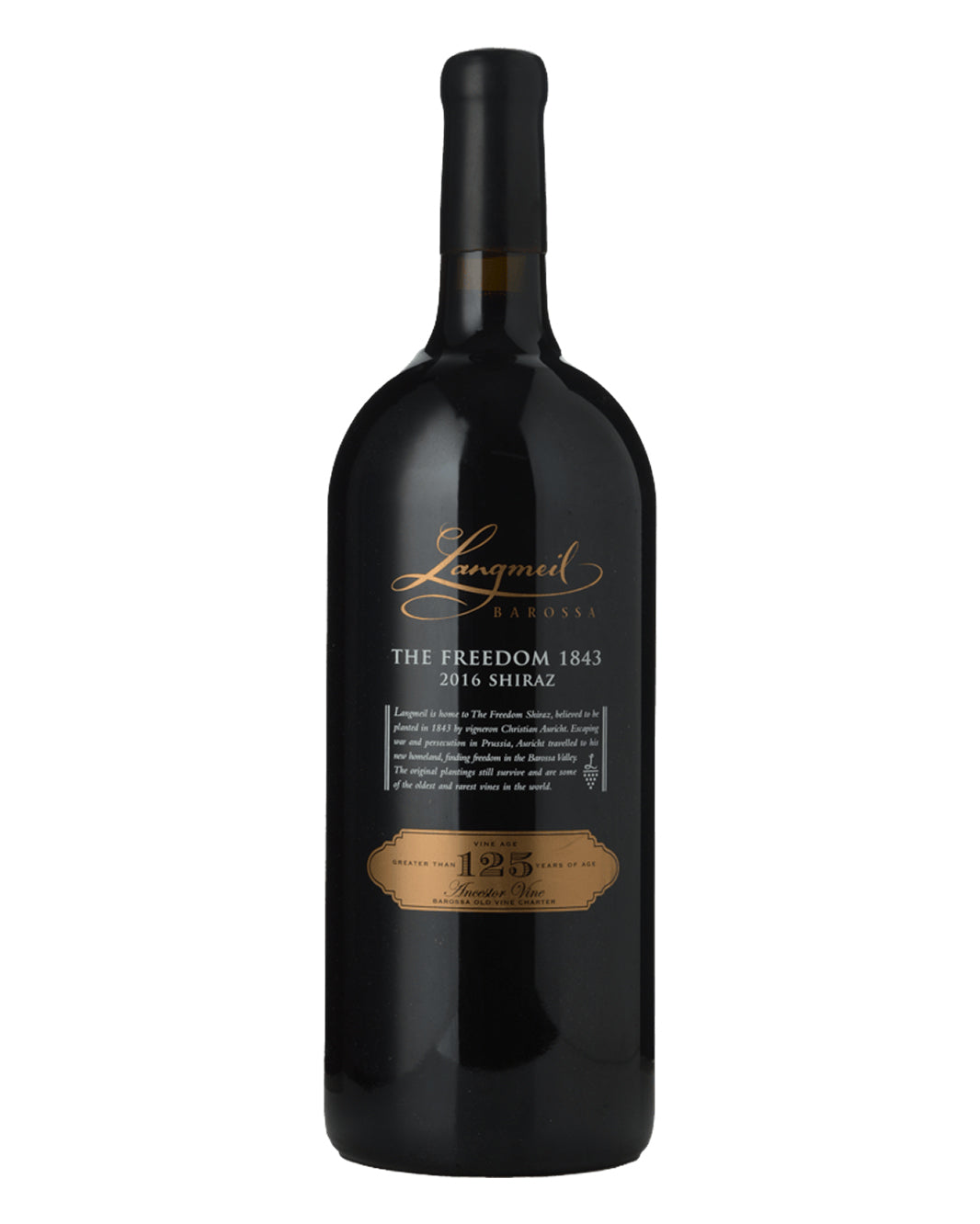 2016 Langmeil Winery 'The Freedom 1843' Shiraz 3L Double Magnum