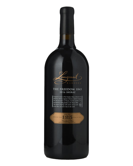 2016 Langmeil Winery 'The Freedom 1843' Shiraz 3L Double Magnum