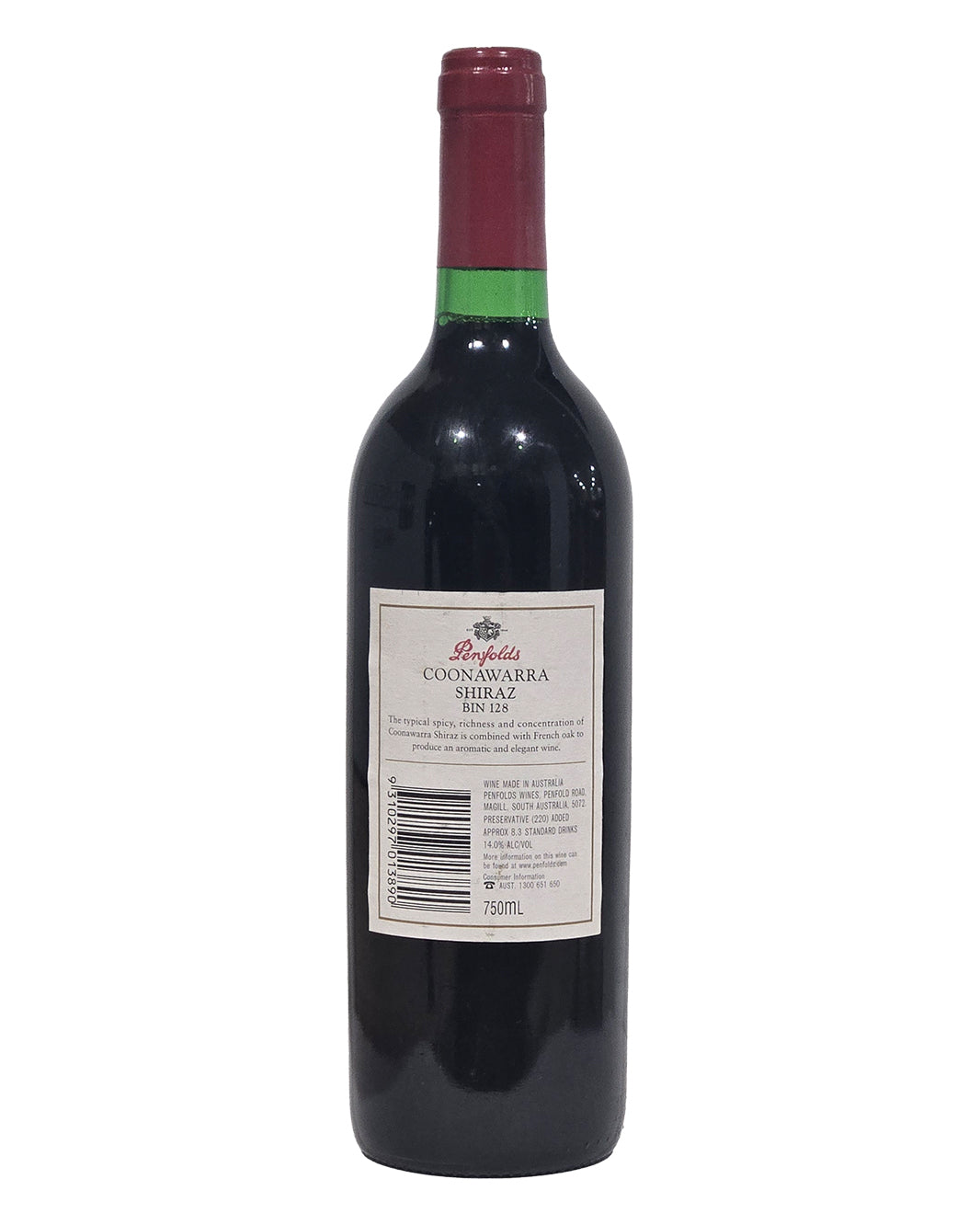 1998 Penfolds Bin 128 Shiraz 750ml 