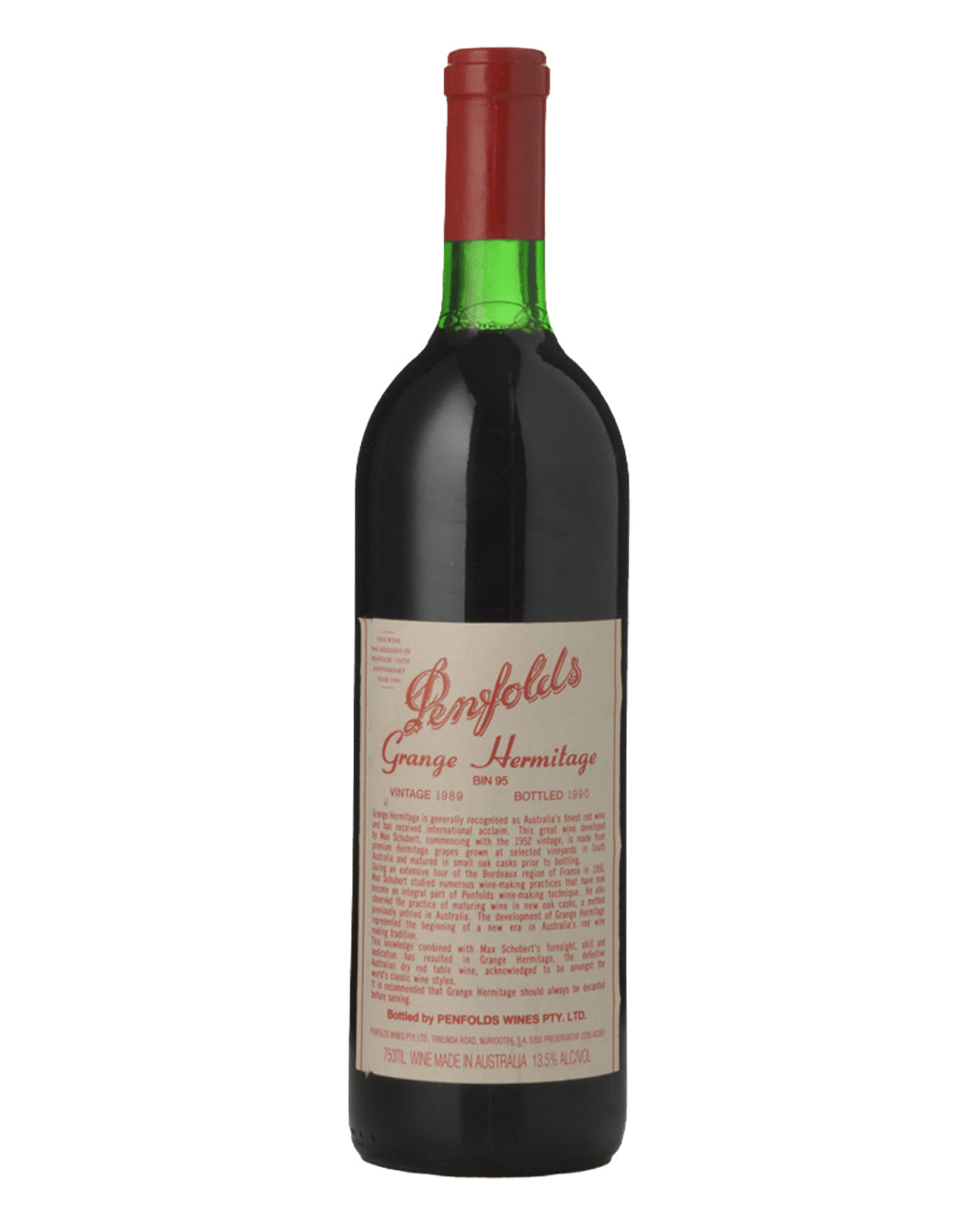 1989 Penfolds Bin 95 Grange Shiraz 750ml