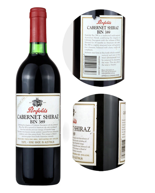 1996 Penfolds Bin 389 Cabernet Shiraz 750ml