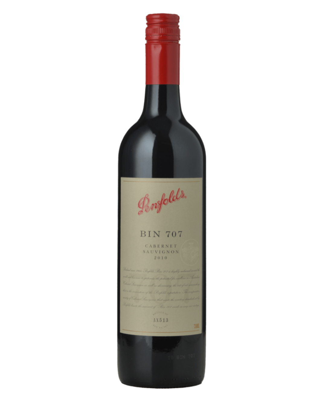 2010 Penfolds Bin 707 Cabernet Sauvignon 750ml