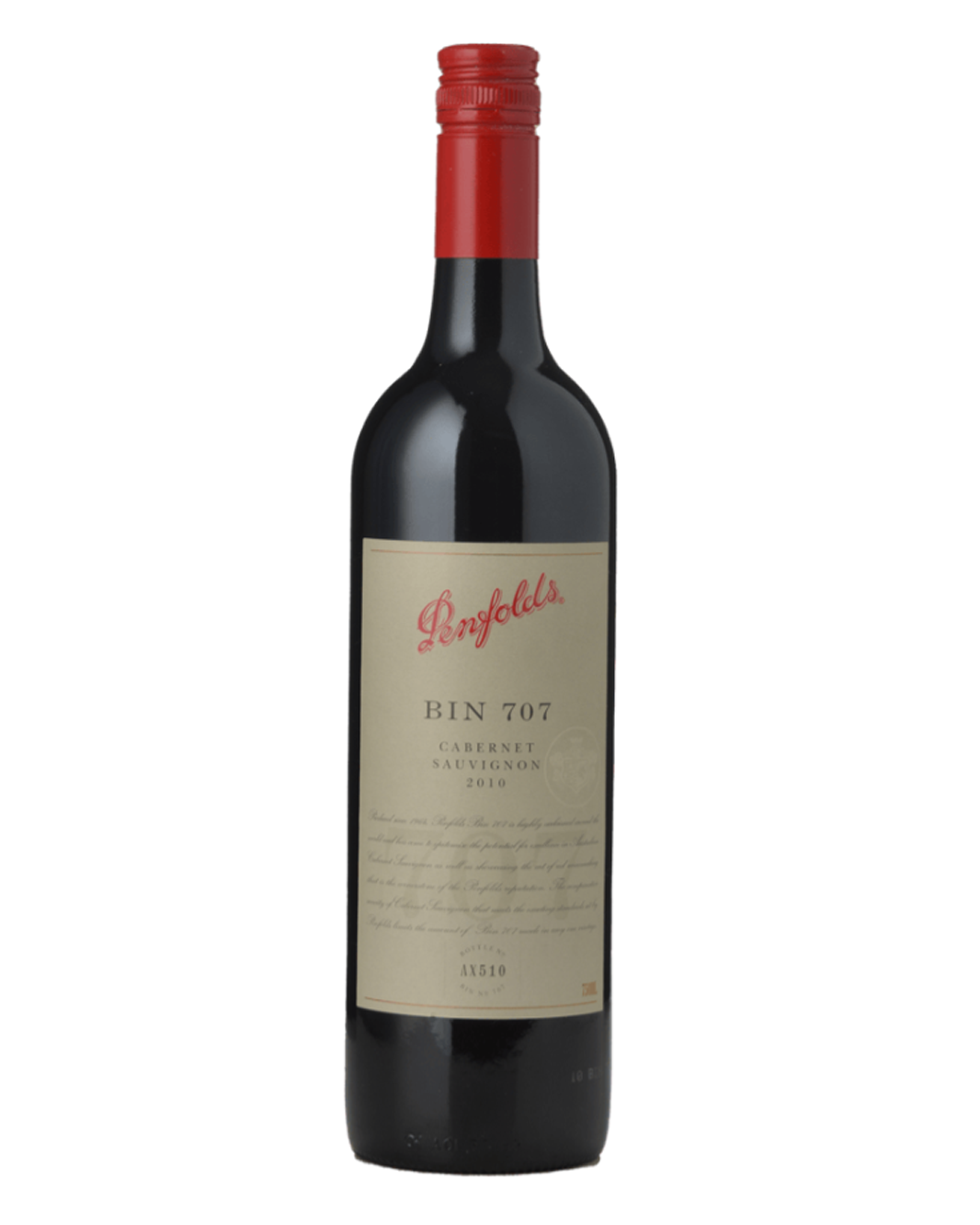 2010 Penfolds Bin 707 Cabernet Sauvignon 750ml