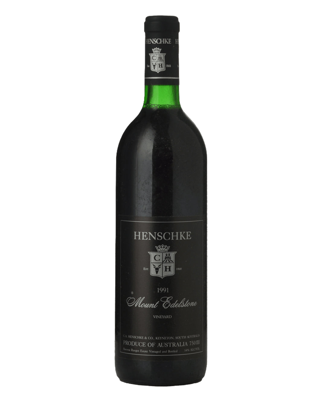  1991 Henschke Mount Edelstone Shiraz 750ml Base of Neck
