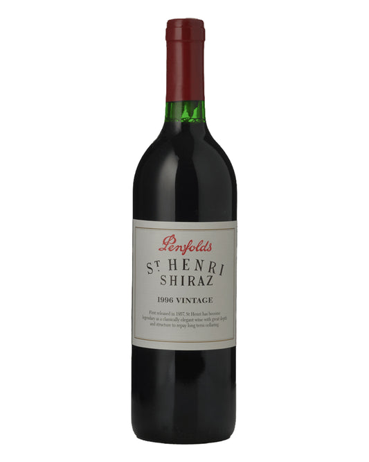 1996 Penfolds St Henri Shiraz 750ml Base of Neck