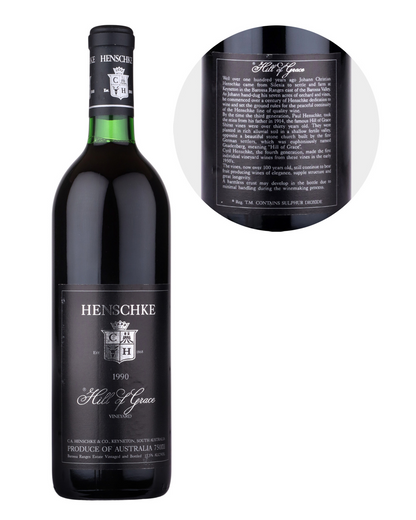 1990 Henschke Hill of Grace Shiraz 750ml