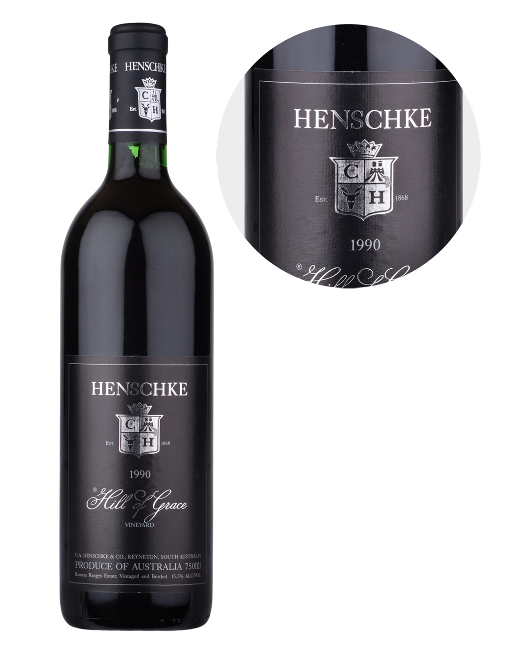 1990 Henschke Hill of Grace Shiraz 750ml