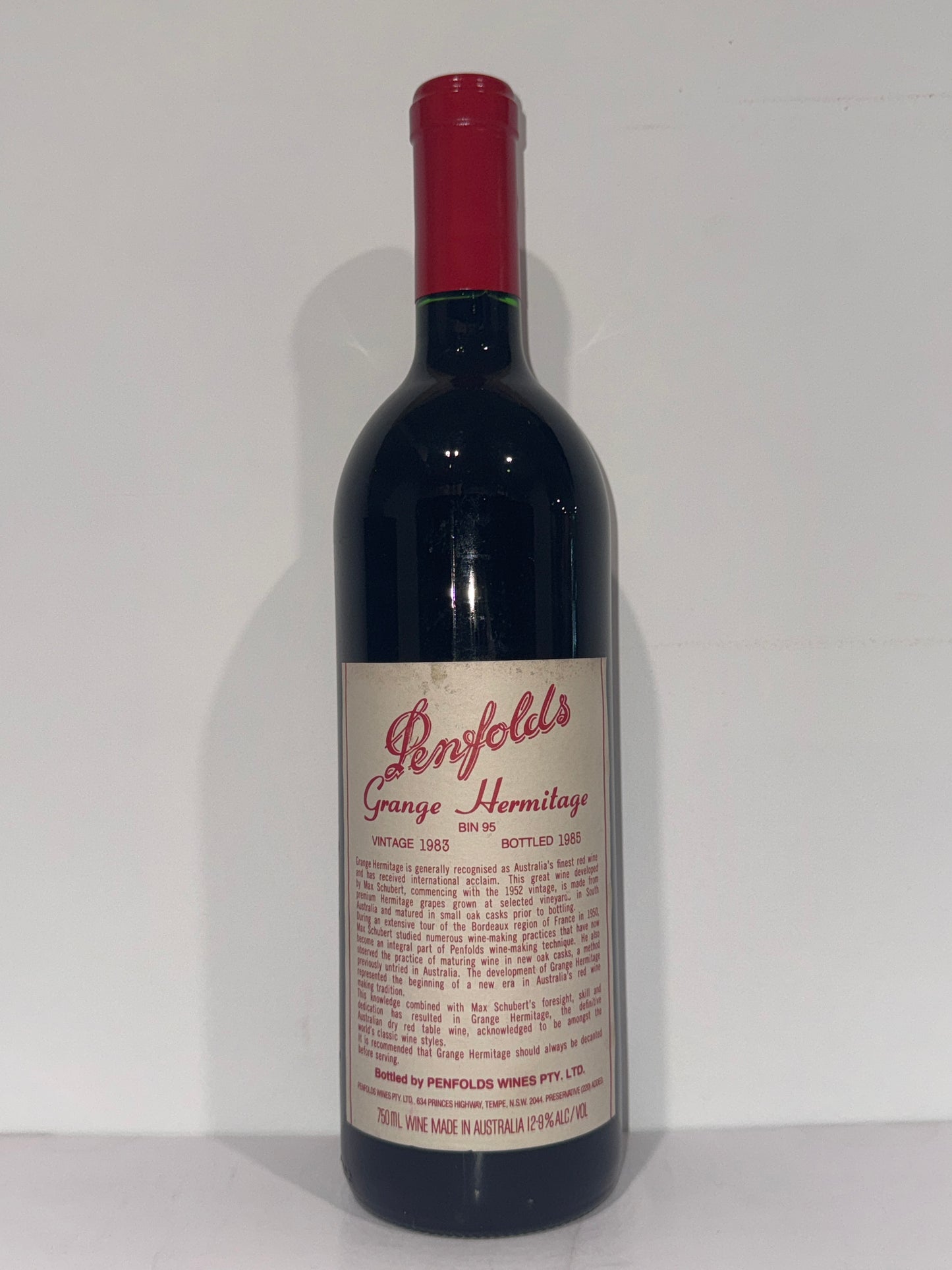 1983 Penfolds Bin 95 Grange Shiraz 750ml (Clinic 2025)