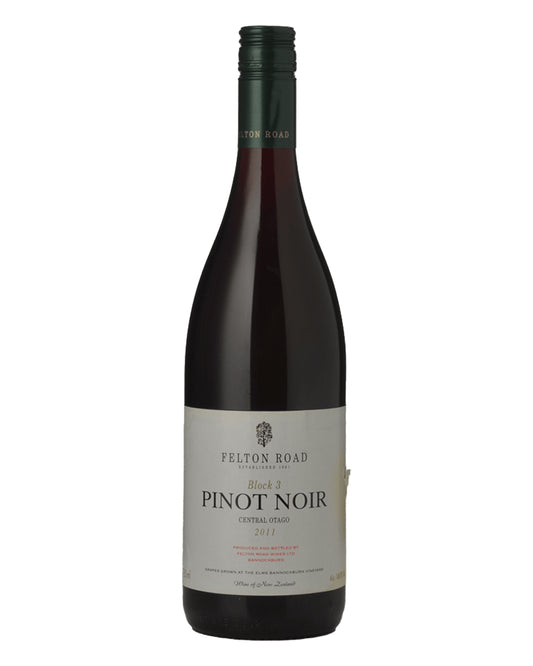 2011 Felton Road Block 3 Pinot Noir 750ml Minor Label Damage
