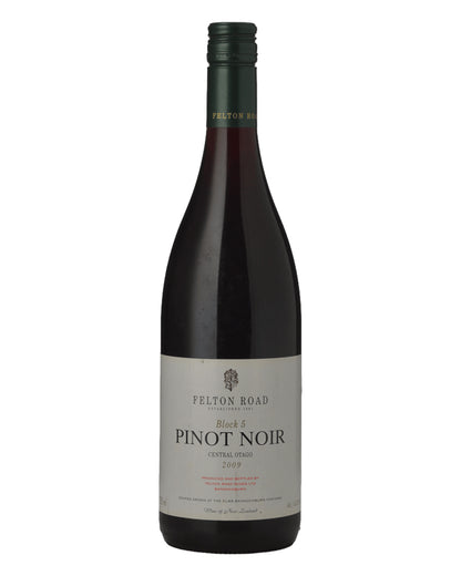 2009 Felton Road Block 5 Pinot Noir 750ml Minor Label Stain/s
