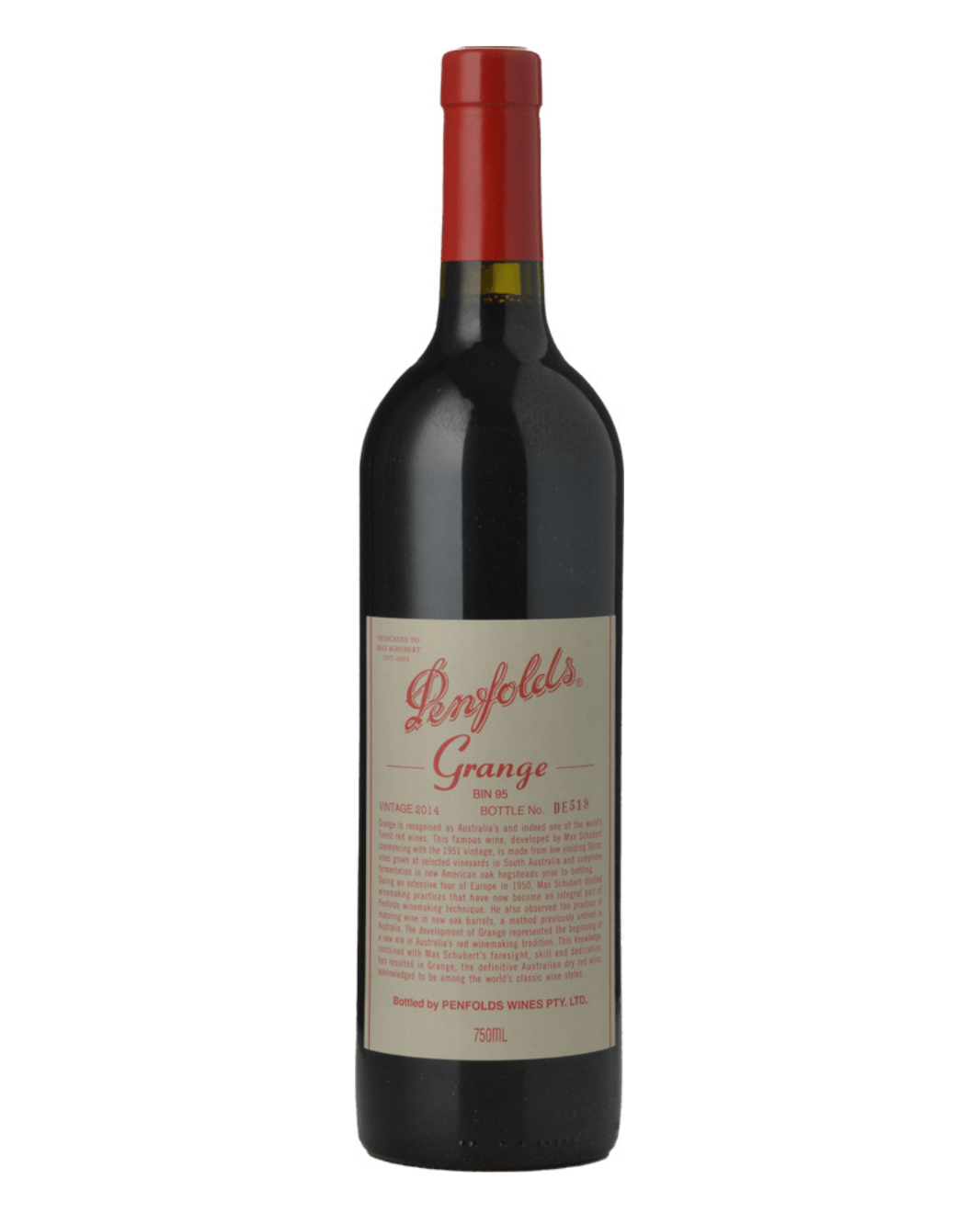 2014 Penfolds Bin 95 Grange Shiraz 750ml