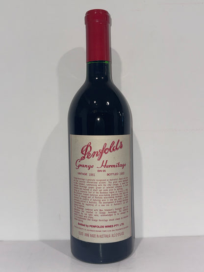 1981 Penfolds Bin 95 Grange Shiraz 750ml (Clinic 2025)