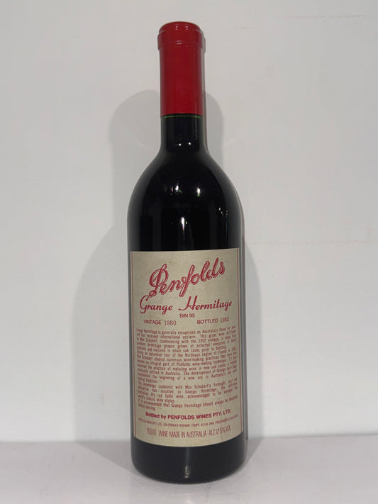 1980 Penfolds Bin 95 Grange Shiraz 750ml (Clinic 2025)