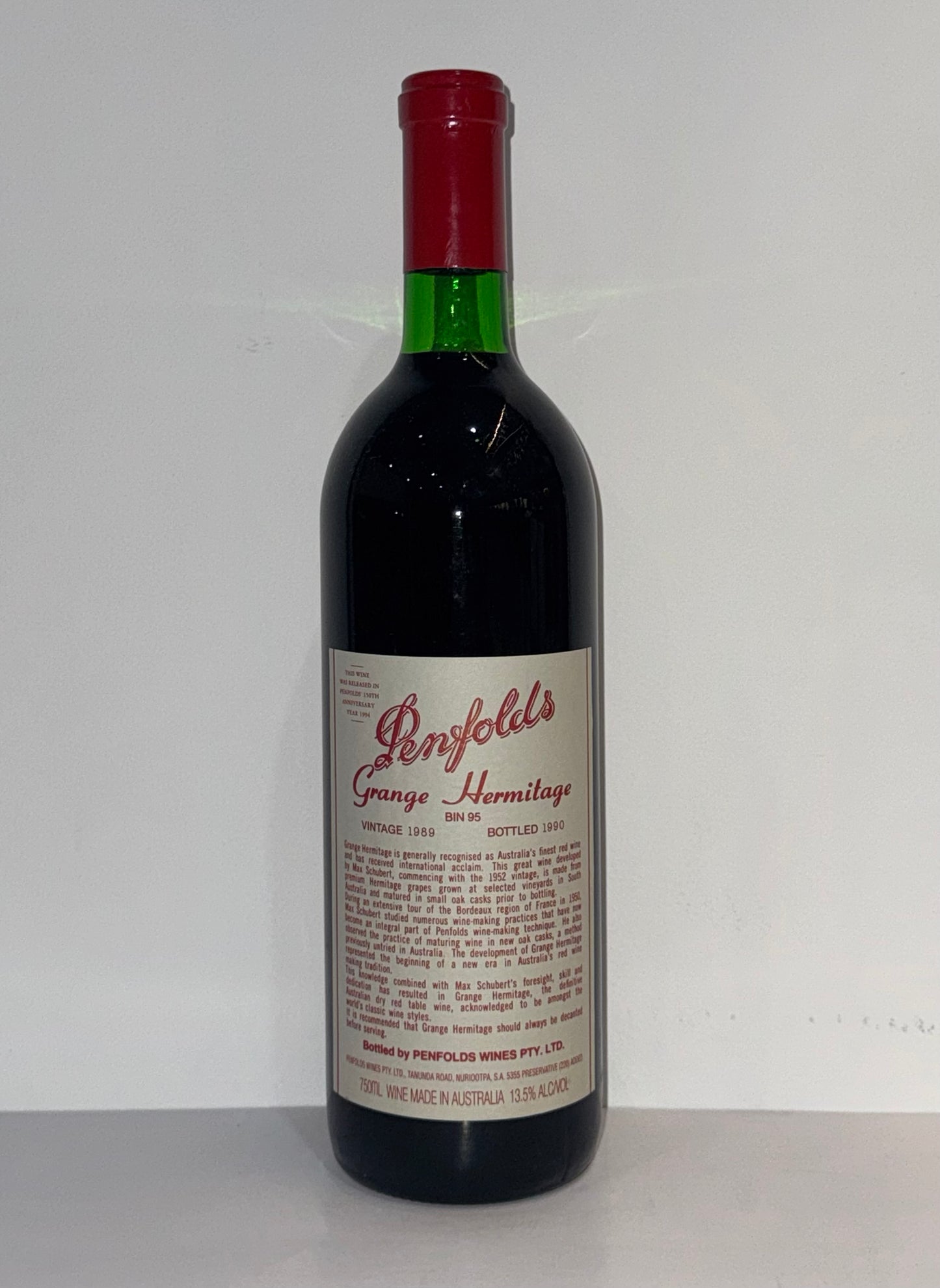 1989 Penfolds Bin 95 Grange Shiraz 750ml
