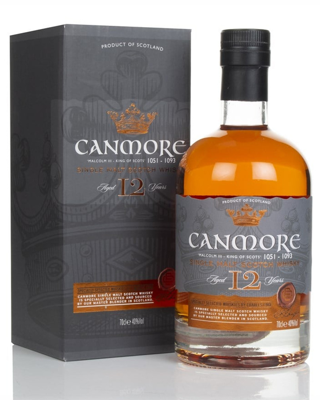 Canmore 12 Year Old Single Malt Scotch Whisky 700ml