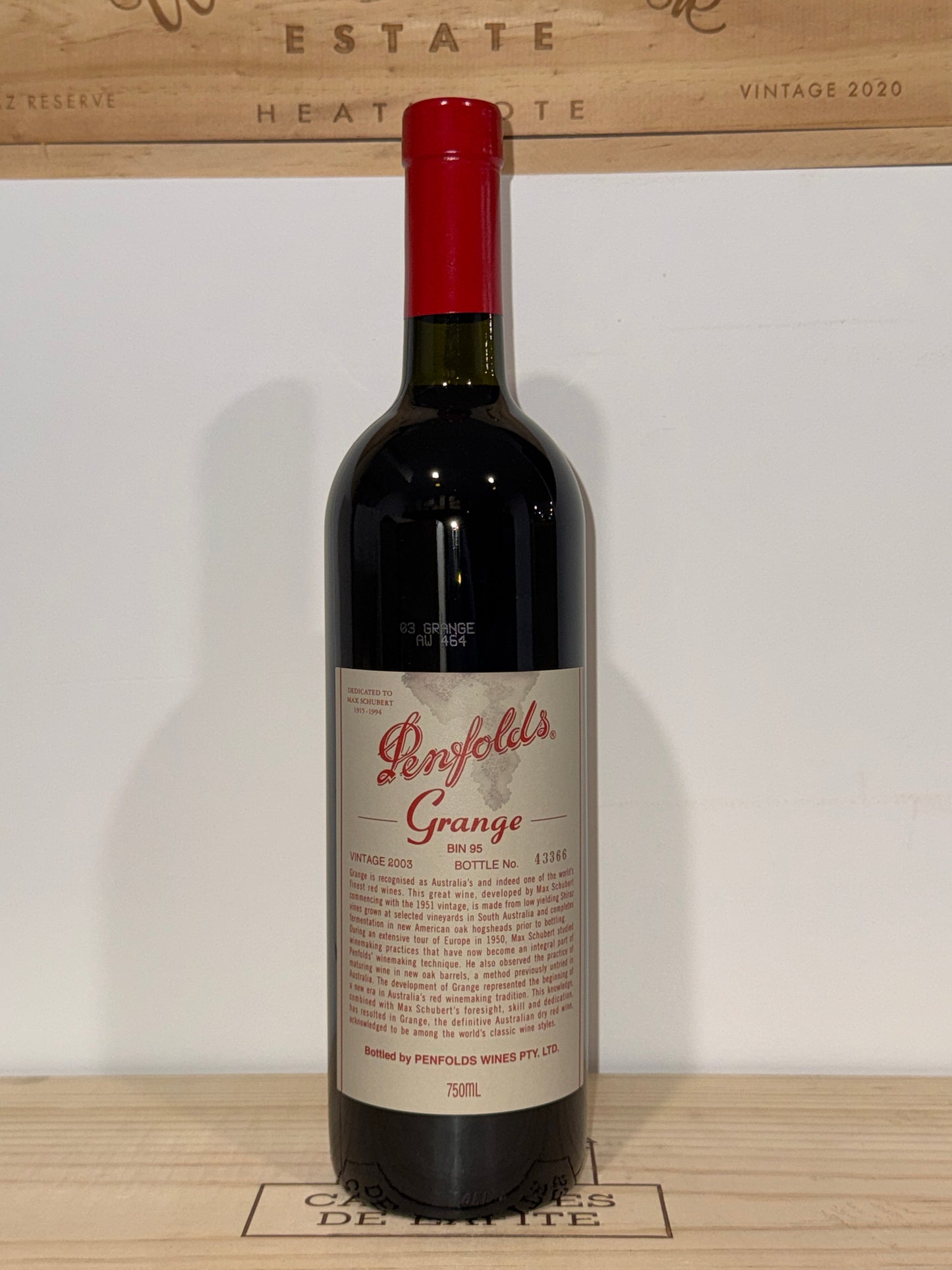 2003 Penfolds Bin 95 Grange Shiraz 750ml