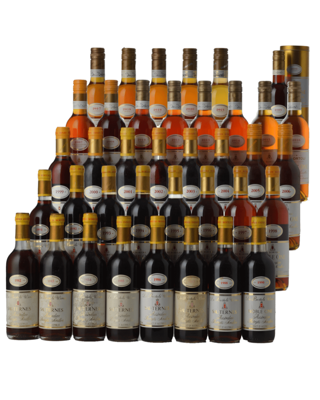 De Bortoli Wines Noble One Botrytis Semillon Riverina Multi Vintage Set