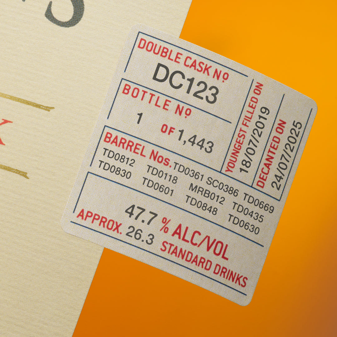 Sullivans Cove Double Cask Barrel DC123 Single Malt Australian Whisky 700ml