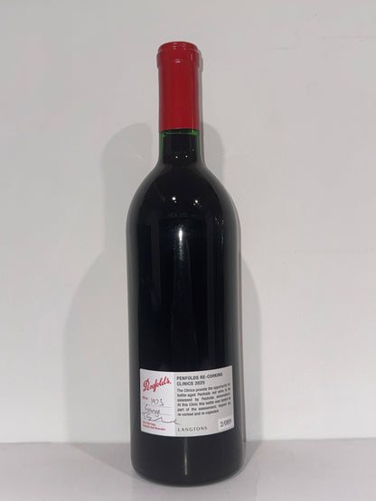 1973 Penfolds Bin 95 Grange Shiraz 750ml (Clinic 2025)
