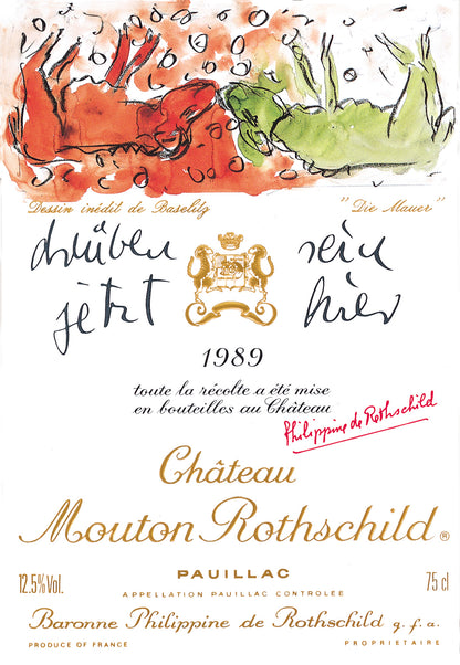 1989 Chateau Mouton Rothschild 750ml