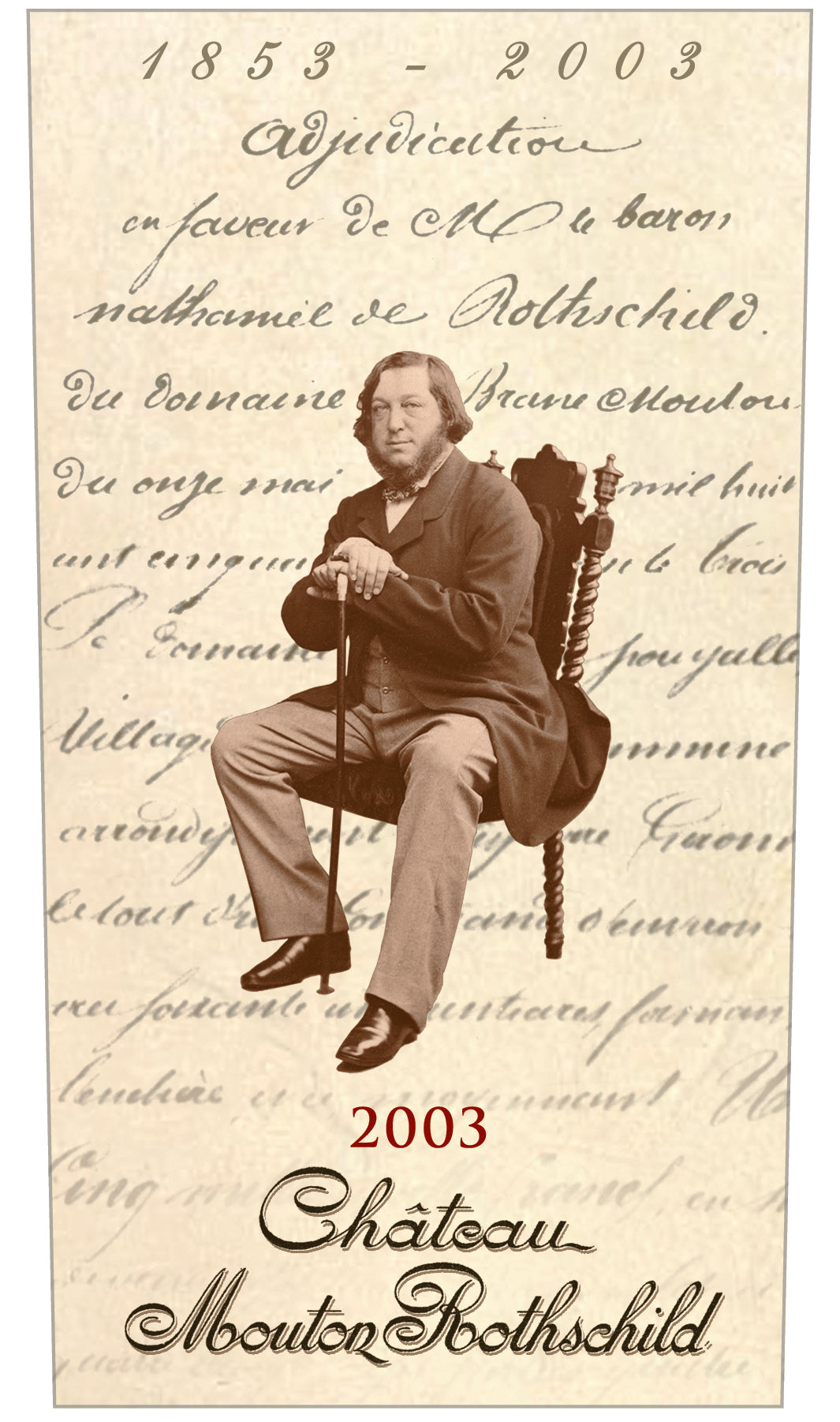 2003 Chateau Mouton Rothschild 1.5L Magnum