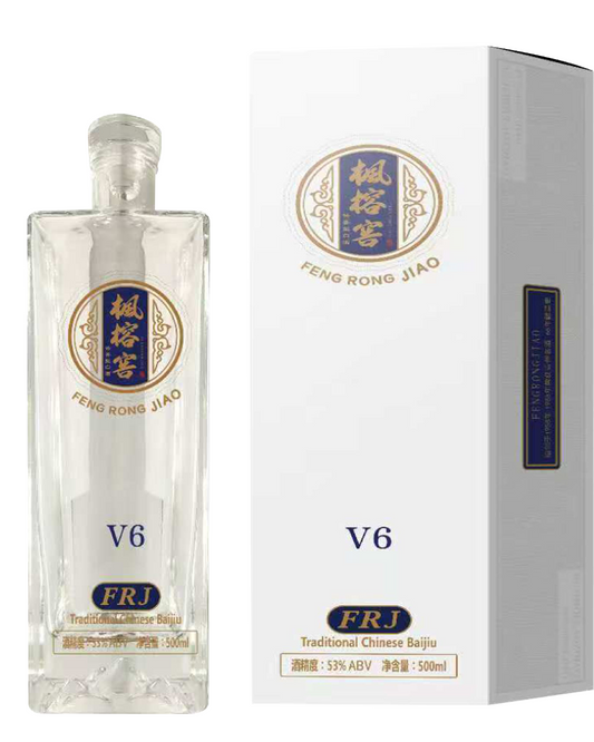 Feng Rong Jiao V6 Baijiu 53% 500ml
