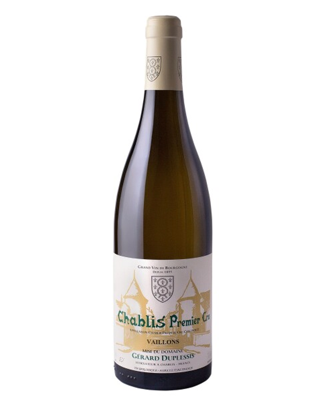 2022 Domaine Gerard Duplessis Vaillons Chablis Premier Cru 750ml