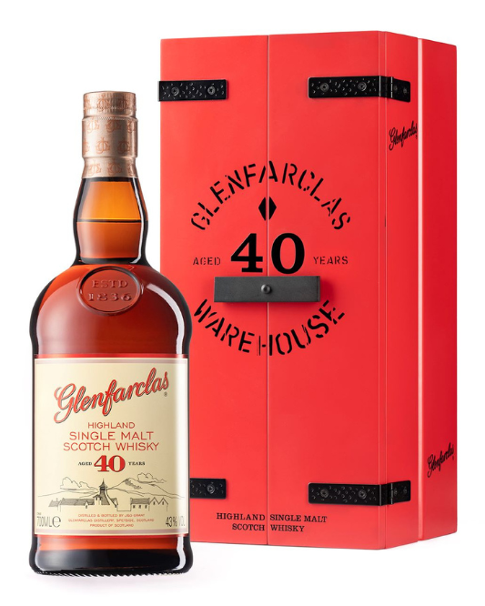 Glenfarclas 40 Year Old Single Malt Scotch Whisky 750ml