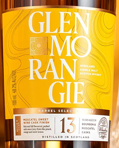 Glenmorangie 13 Year Old Moscatel Cask Single Malt Scotch Whisky 700ml