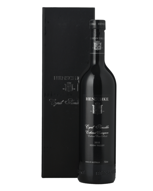 2010 Henschke Cyril Henschke Cabernet Sauvignon 750ml Original Presentation Box