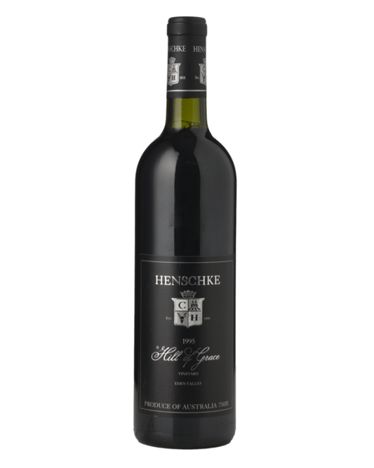1995 HENSCHKE Hill of Grace Shiraz, Eden Valley Base of Neck.

