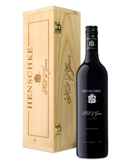 2021 Henschke Hill of Grace Shiraz 750ml Original Wood Box