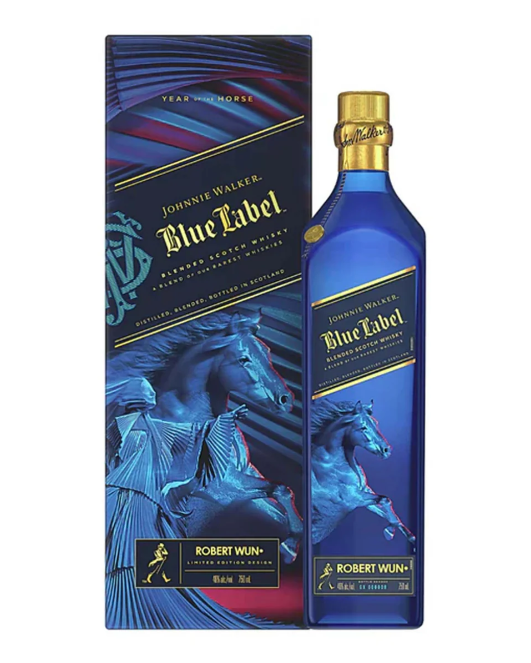 Johnnie Walker Blue Label Limited Edition 'Year of the Horse' Blended Scotch Whisky 700ml