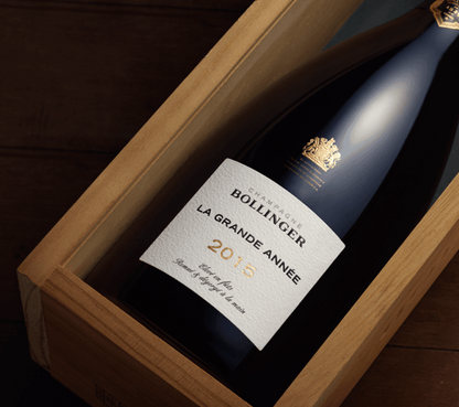 2015 Bollinger La Grande Annee Brut Champagne 750ml Wooden Gift Box