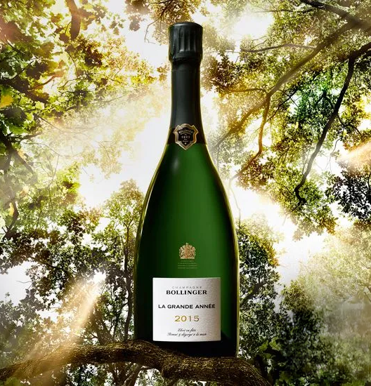 2015 Bollinger La Grande Annee Brut Champagne 750ml Wooden Gift Box