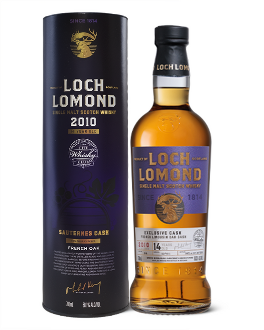 Loch Lomond 2010 Vintage Sauternes Cask 700ml Gift Box