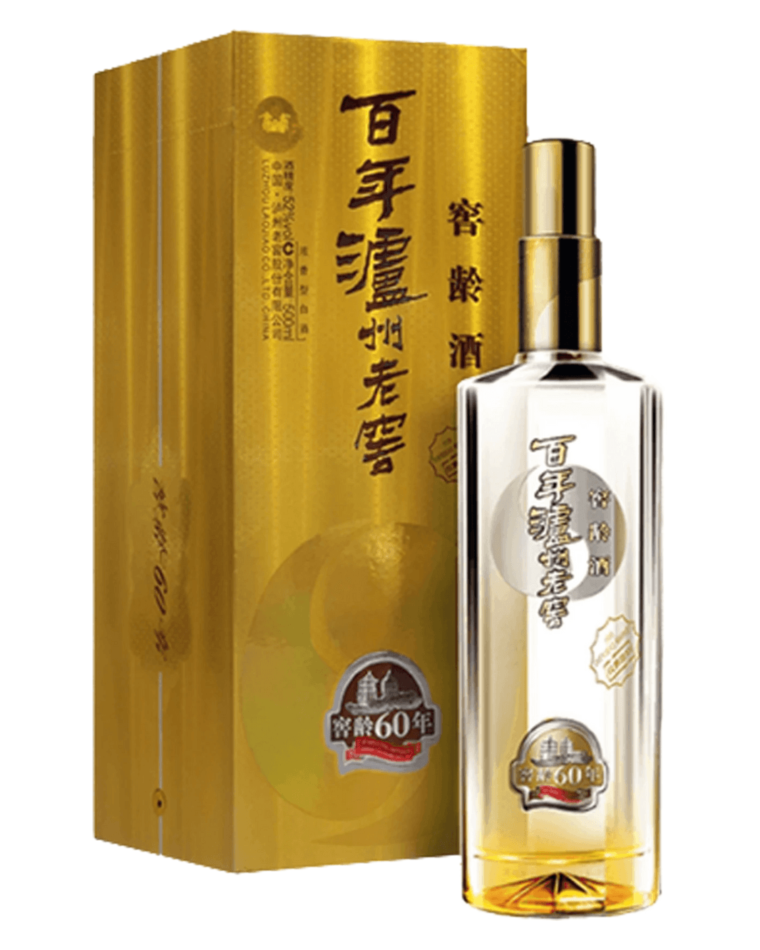 Luzhou Laojiao 60 Years Old Cellar Age Baijiu 500ml