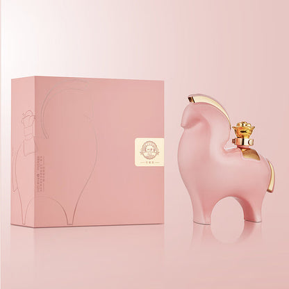 Luzhou Laojiao Cute Pony Baijiu 52% 520ml - Cherry Blossom Pink