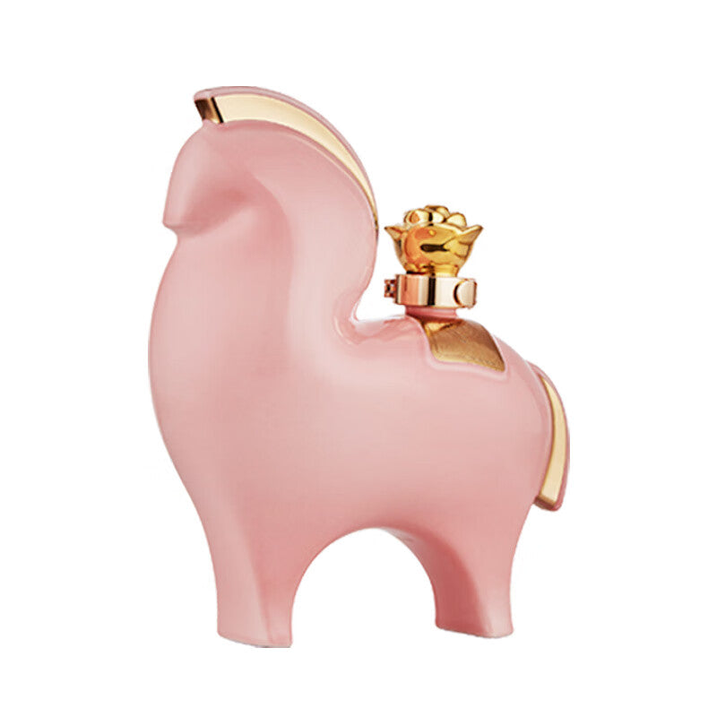 Luzhou Laojiao Cute Pony Baijiu 52% 520ml - Cherry Blossom Pink