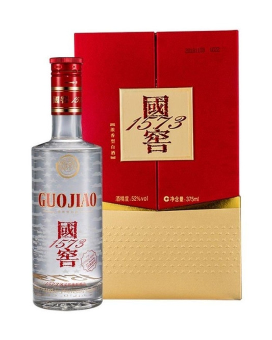 Luzhou Laojiao Guo Jiao - National Cellar 1573 Baijiu 52% 375ml Gift Set