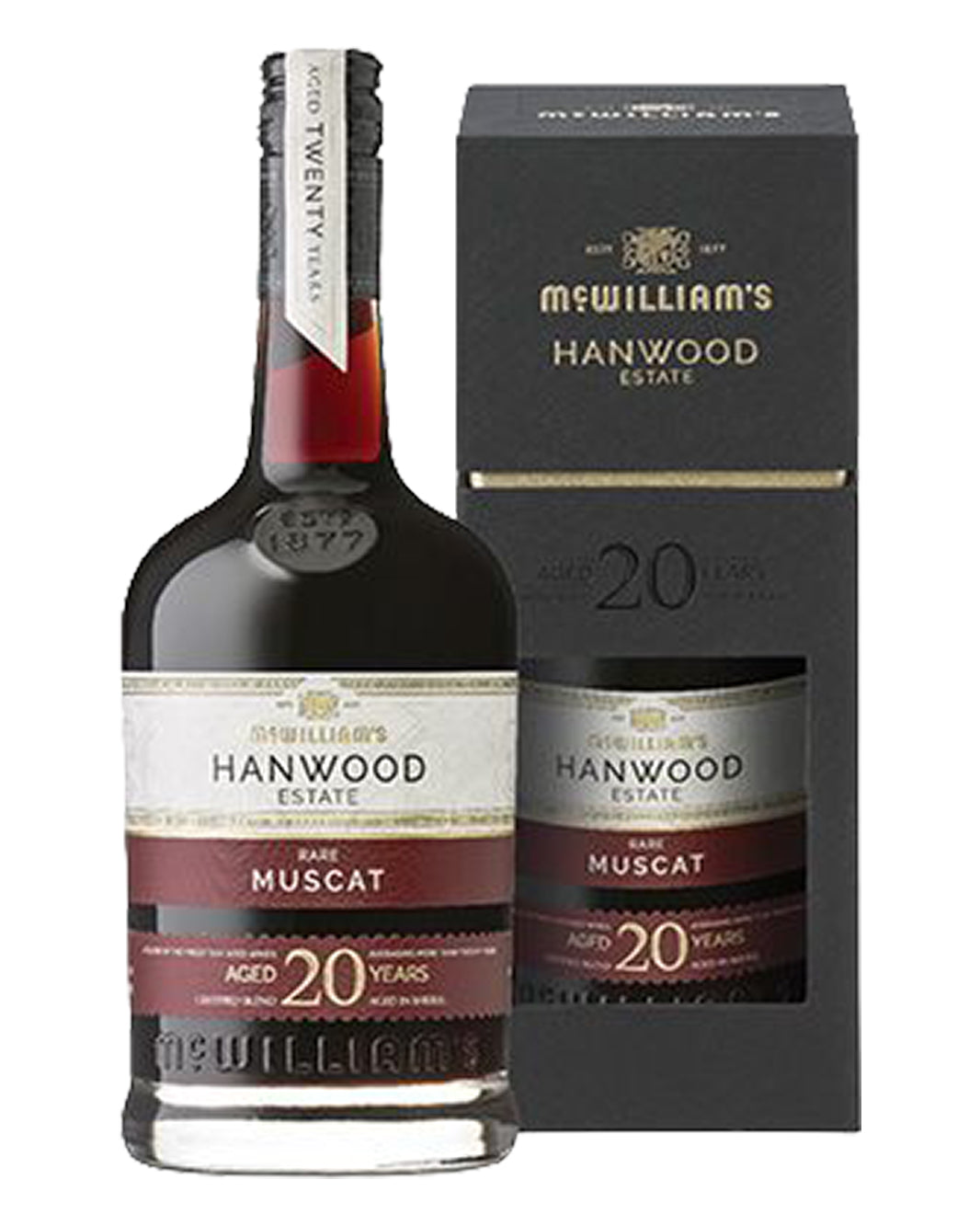 McWilliam's Hanwood Estate 20 Year Old Rare Muscat 750ml