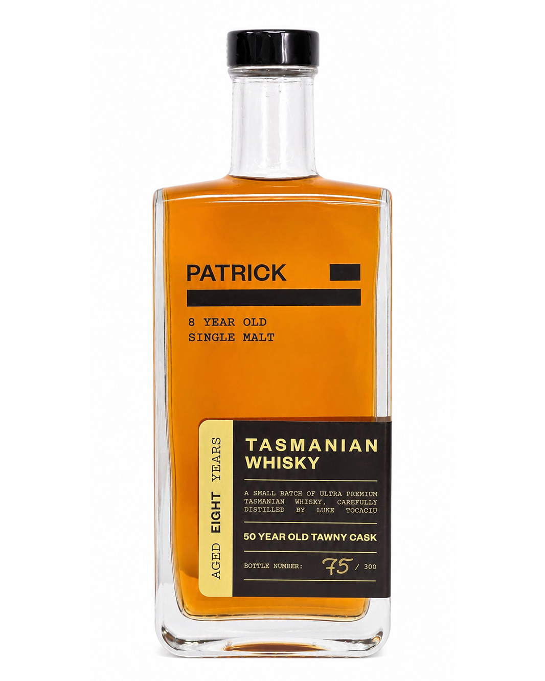 Patrick 8 Year Old Single Malt Tasmanian Whisky 500ml