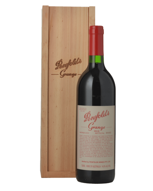 2000 Penfolds Bin 95 Grange Shiraz 750ml With Original Wooden Box
