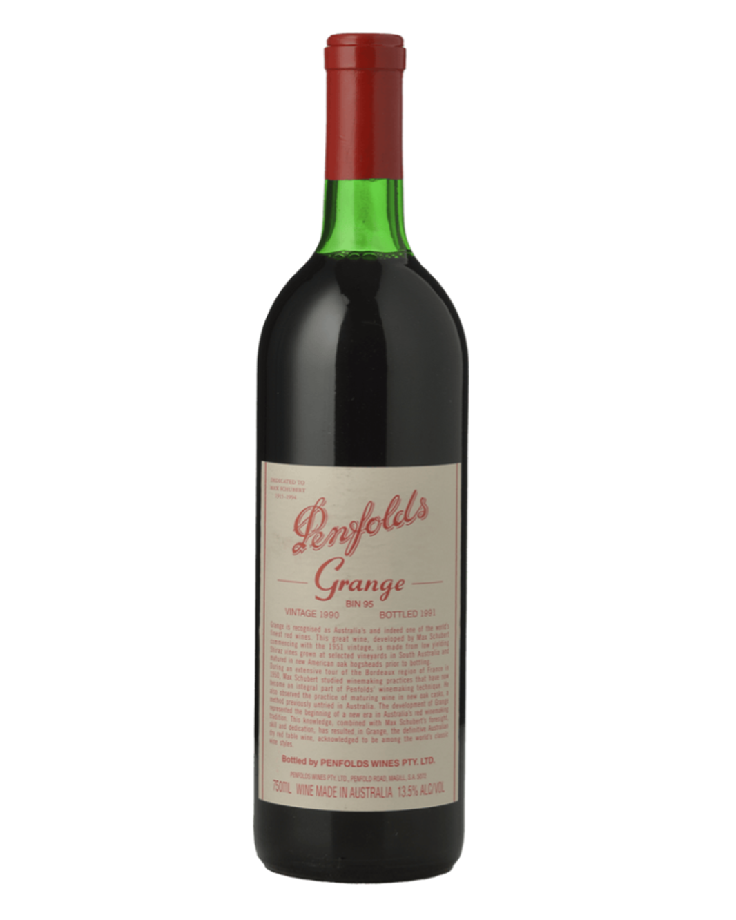1990 Penfolds Bin 95 Grange Shiraz 750ml