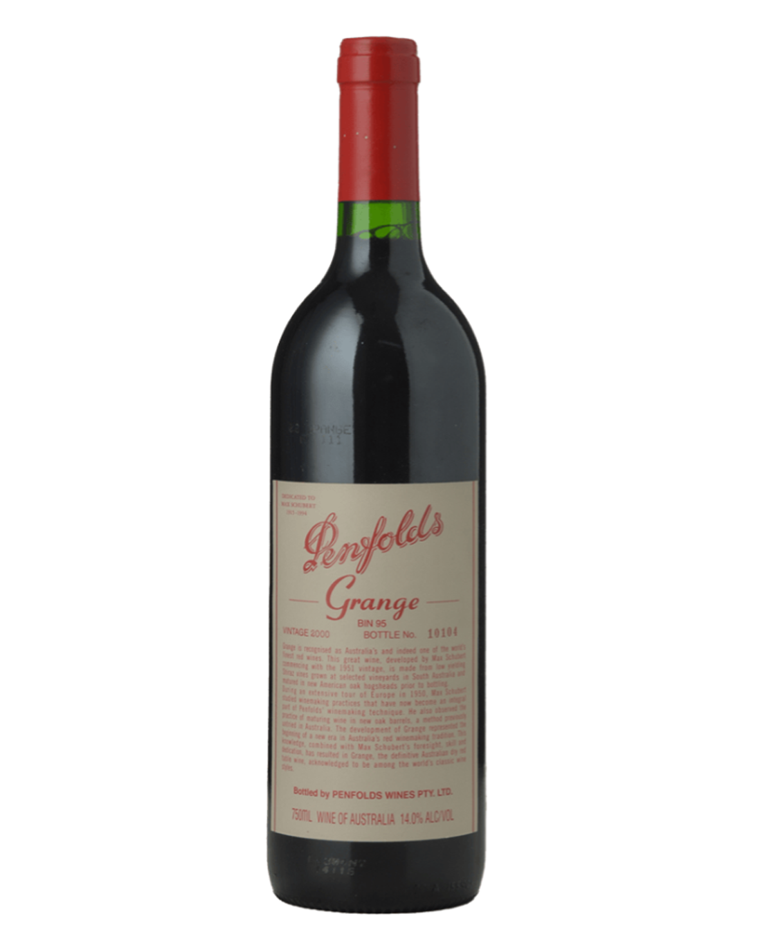 2000 Penfolds Bin 95 Grange Shiraz 750ml