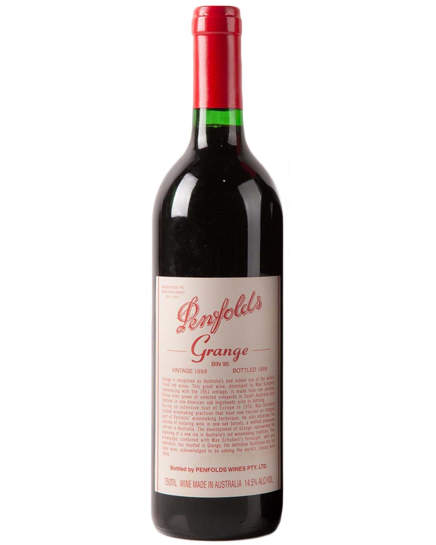 1998 Penfolds Bin 95 Grange Shiraz 750ml