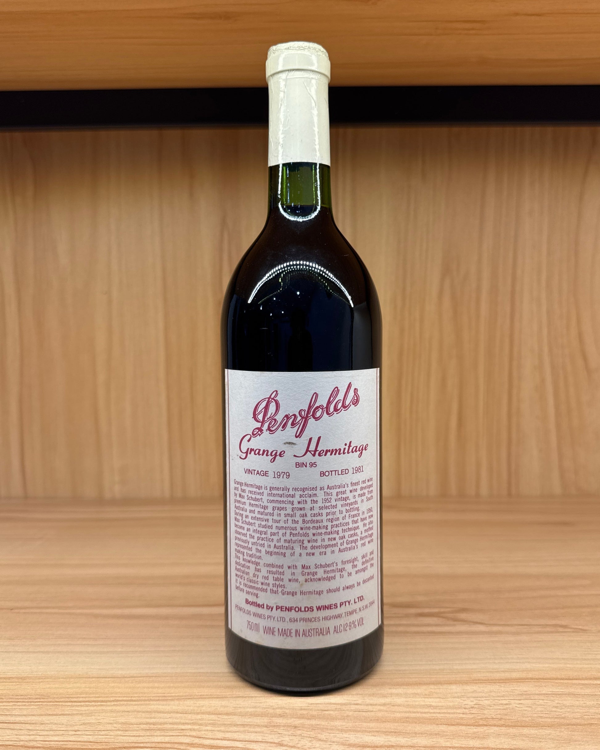 1979 Penfolds Bin 95 Grange Shiraz 750ml