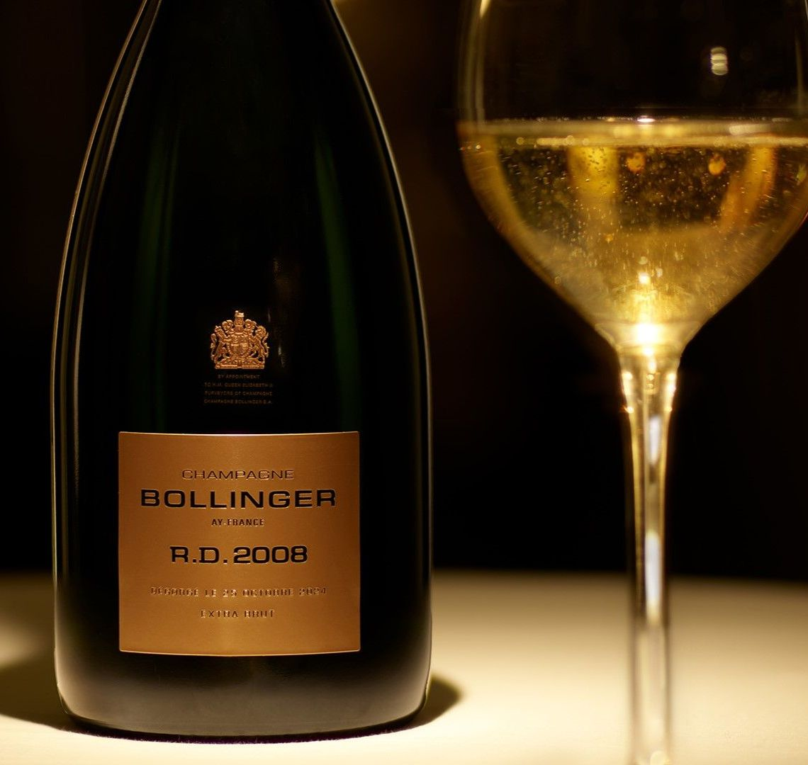 2008 Bollinger R.D. Extra Brut 750ml Wooden Gift Box