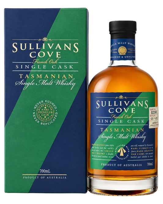 Sullivans Cove French Oak Ex-White Wine Single Cask SC0749 Single Malt Whisky 700ml