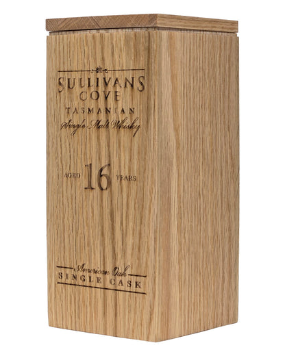 Sullivans Cove 16 Year Old Old & Rare American Oak Second-Fill TD0123 Whisky 700ml Wooden Gift Box